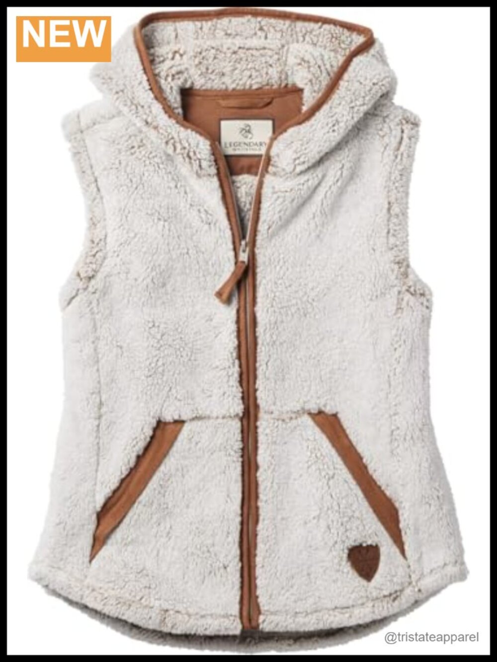 Fuzzy Fleece Vest Full Zip Sleeveless Hiking Outdoor Layering